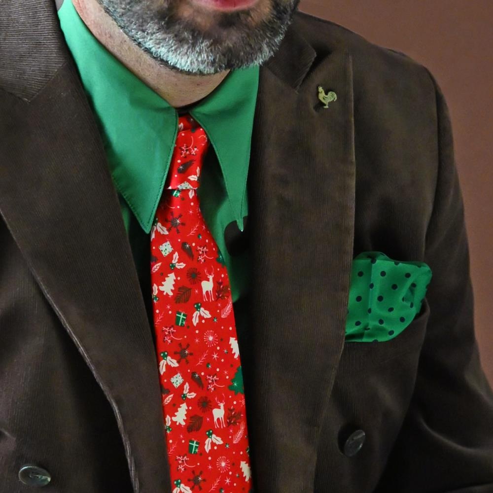 Necktie It's Christmas Time - 1