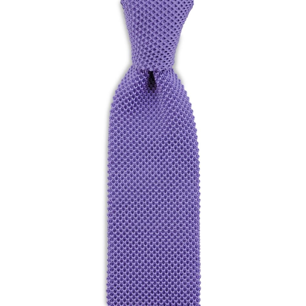 Necktie knitted lavender - 1