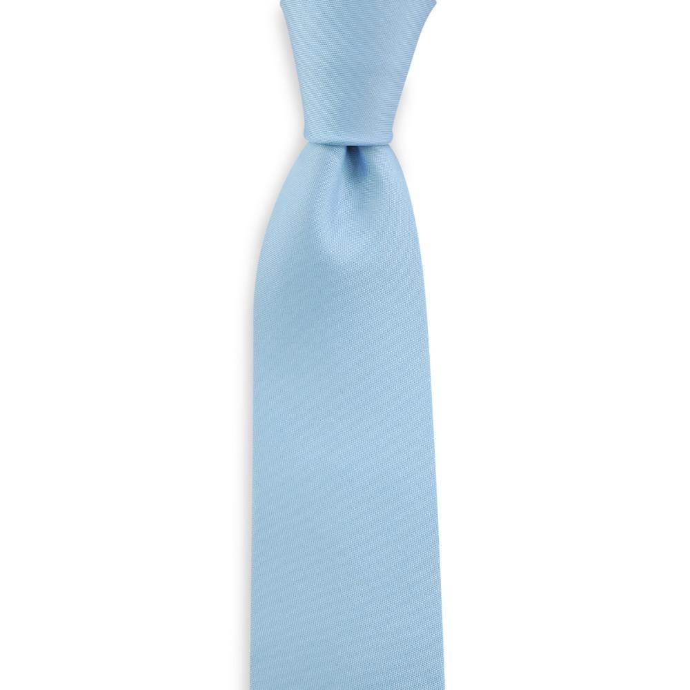 Necktie light blue narrow - 1
