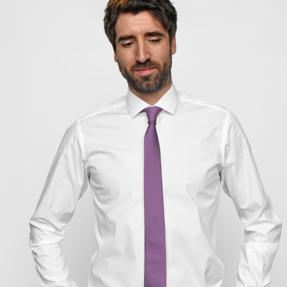 Necktie lilac narrow - 2