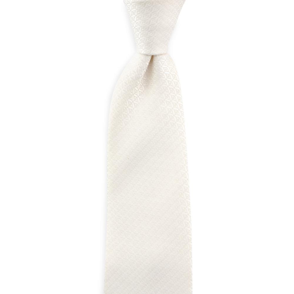 necktie Luna di Miele bianco - 1