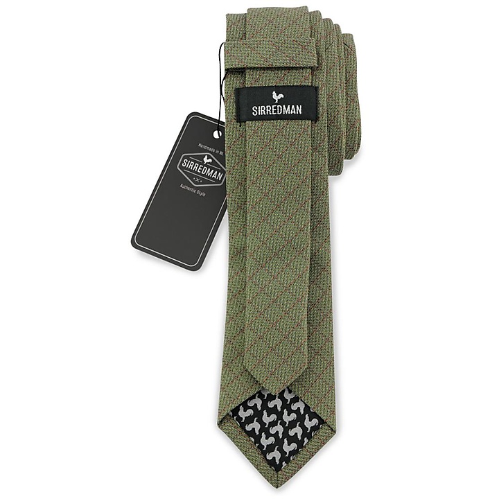 necktie MacMillan green