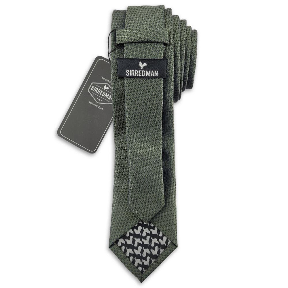 necktie Majestic Mist Dark Green - 3