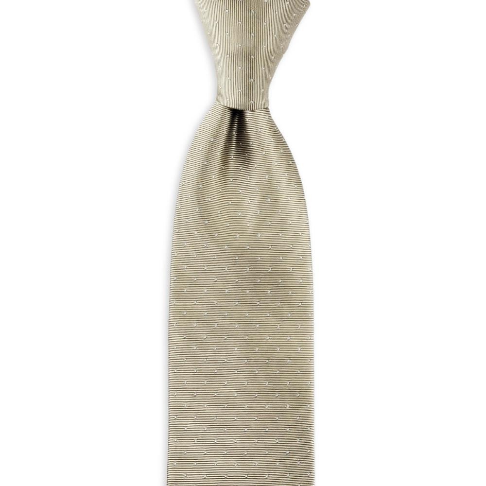necktie Mayfair Dots Champagne - 1