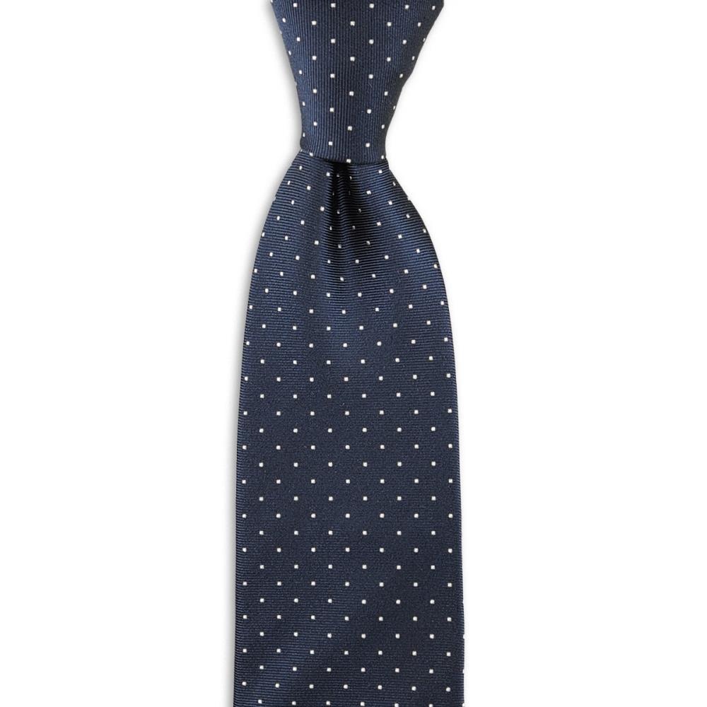 necktie Mayfair Dots Navy - 1