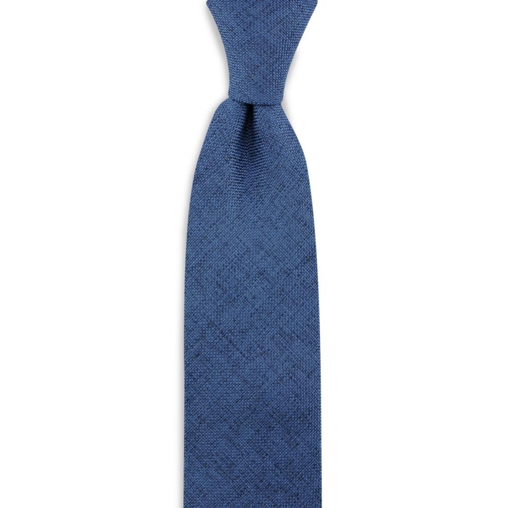 Necktie Melange royal blue - 1