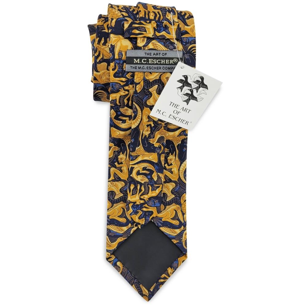 necktie Mozaic yellow - 3