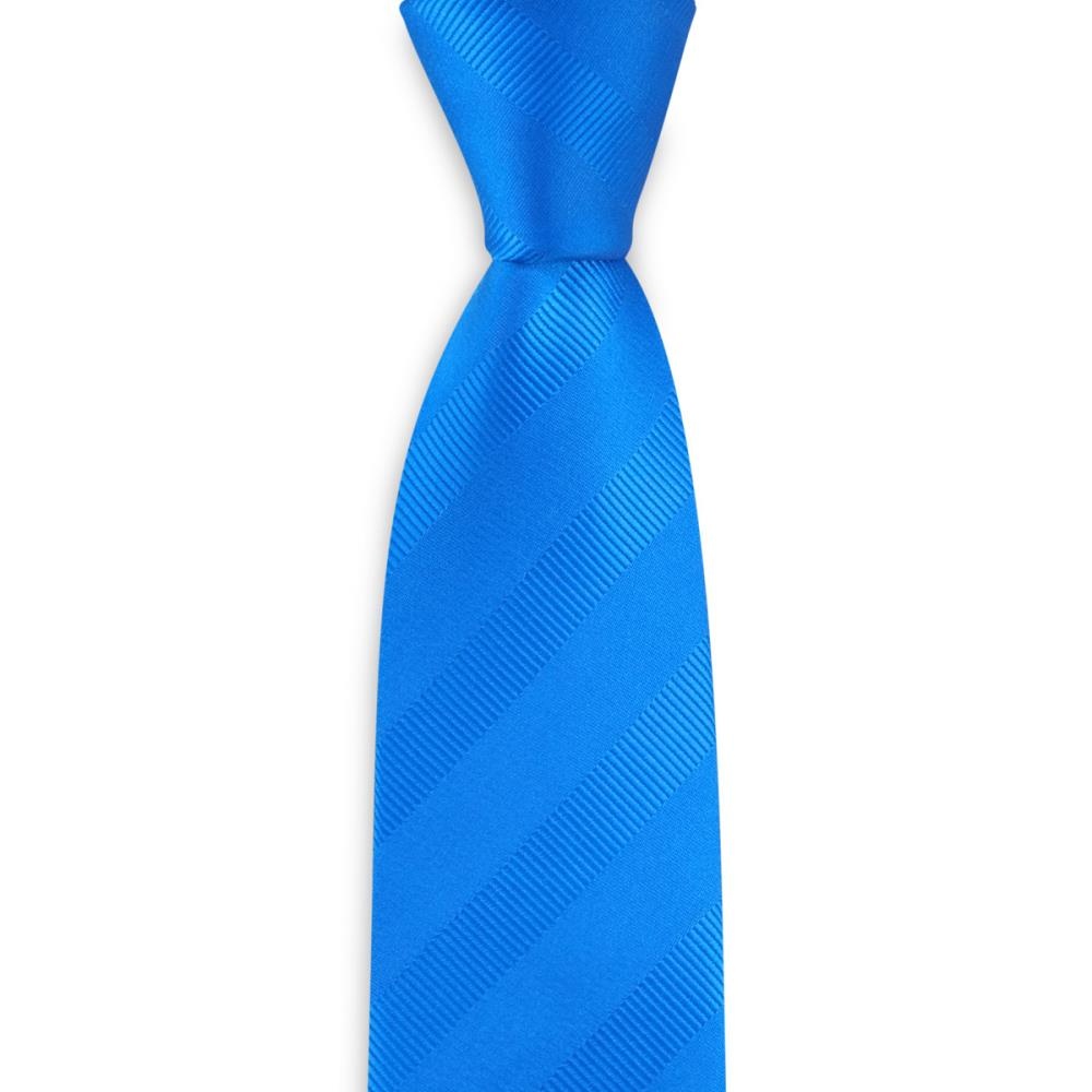 Necktie narrow process blue - 1
