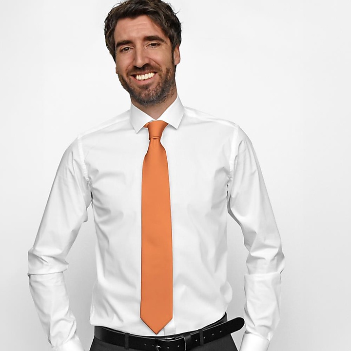 Necktie orange