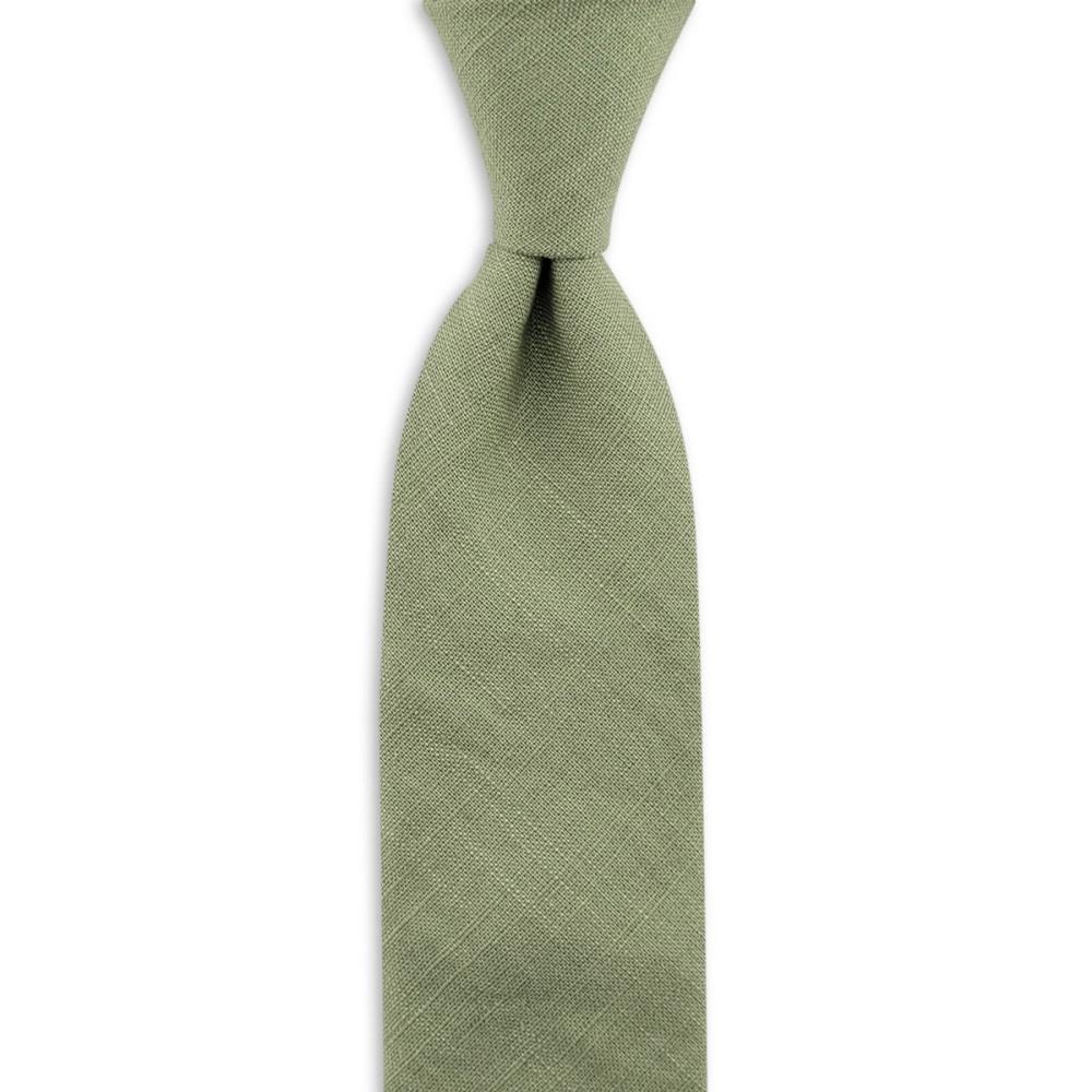 necktie Pastel Promise Sage - 1