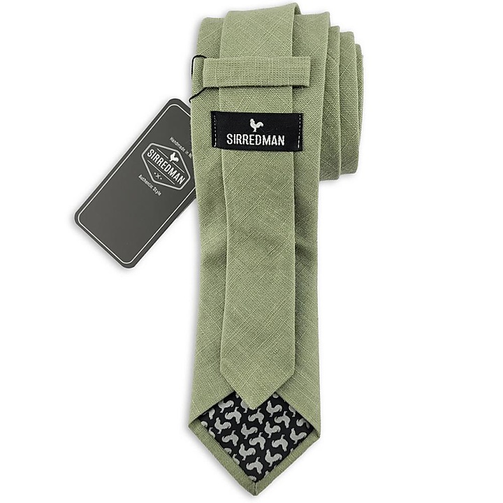 necktie Pastel Promise Sage