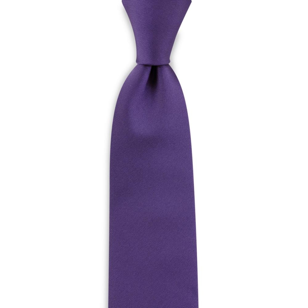 Necktie purple narrow - 1