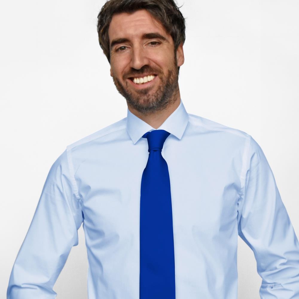Necktie royal blue - 2