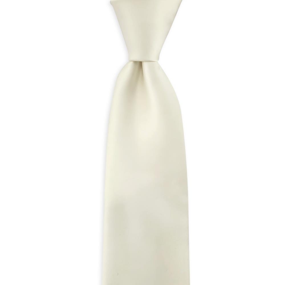 necktie Satin Grace Off-white - 1