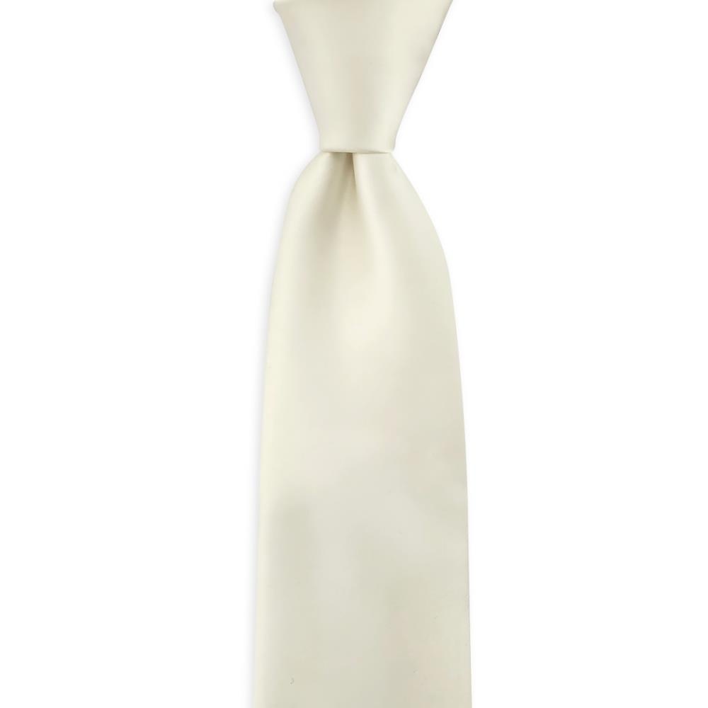 necktie Satin Grace Off-white - 2