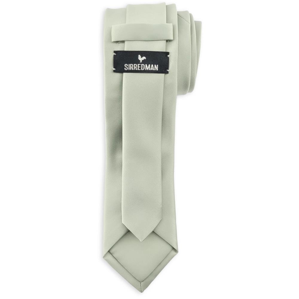 necktie Satin Grace Sage - 2