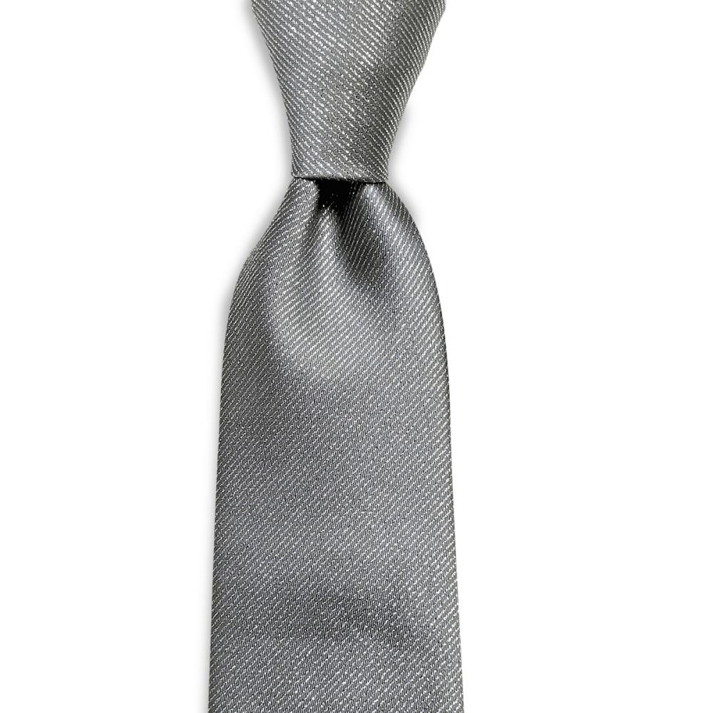 necktie silver lurex - 1