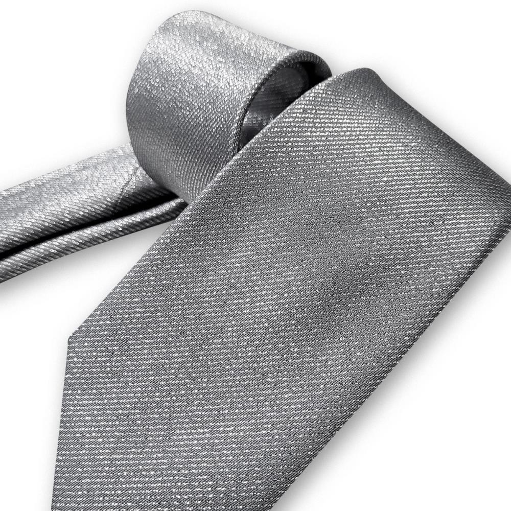 necktie silver lurex - 2