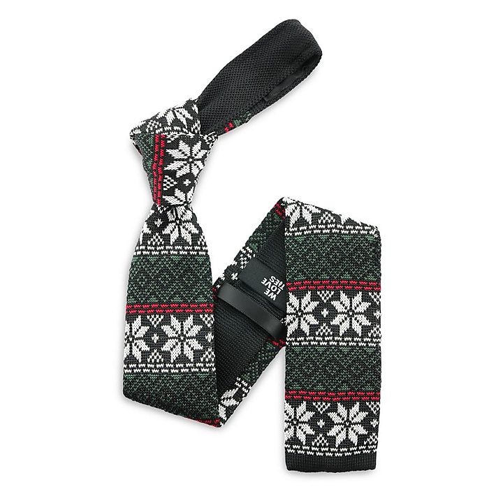 Necktie snowflake