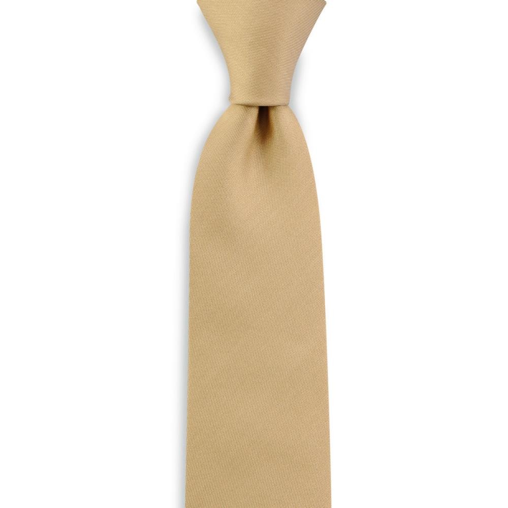 Necktie soft brown narrow - 1