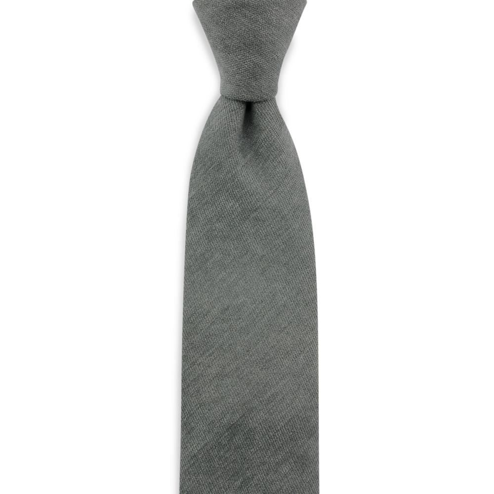 Necktie Soft Touch Grey - 1