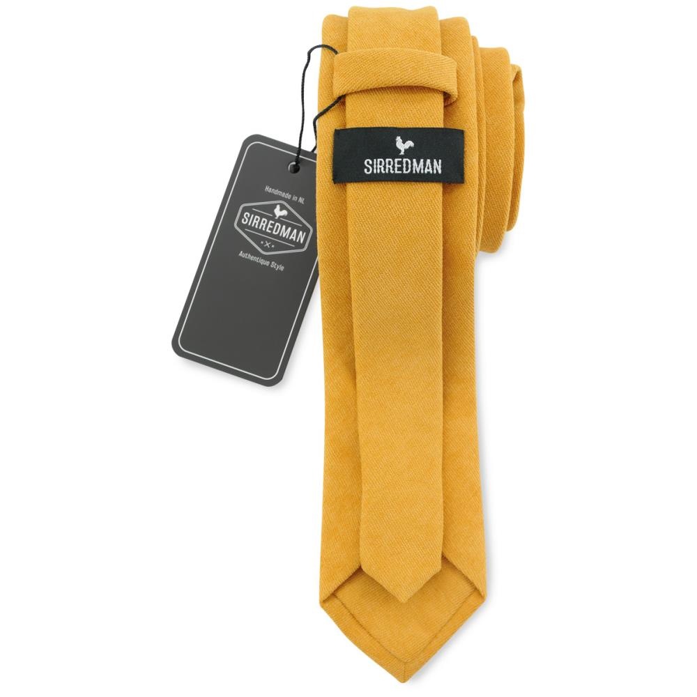 necktie Soft Touch ochre - 3
