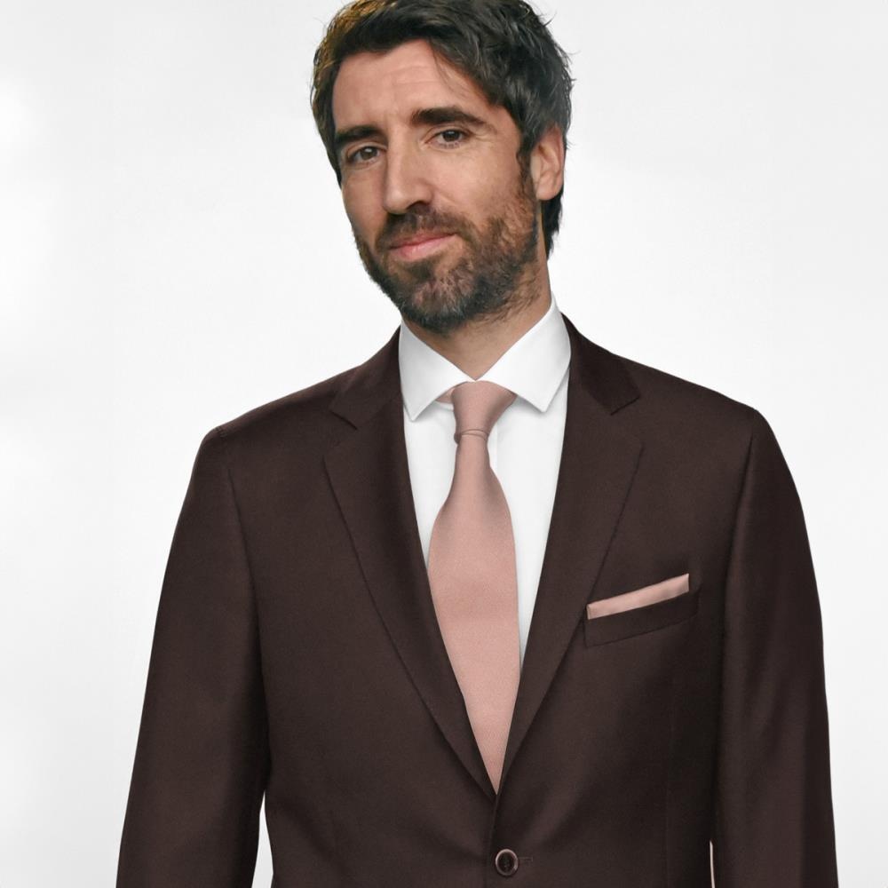 necktie Soft Touch old pink - 4