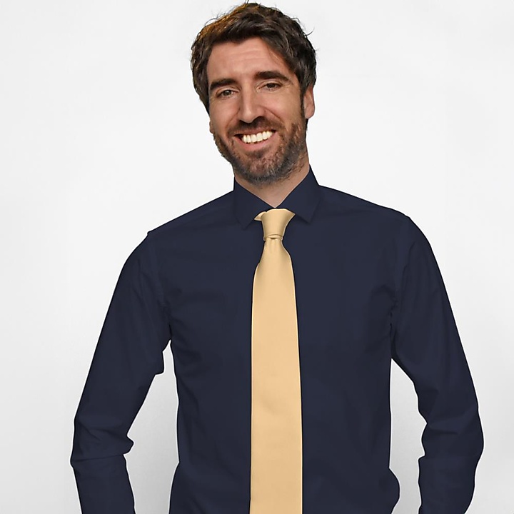 Necktie soft yellow