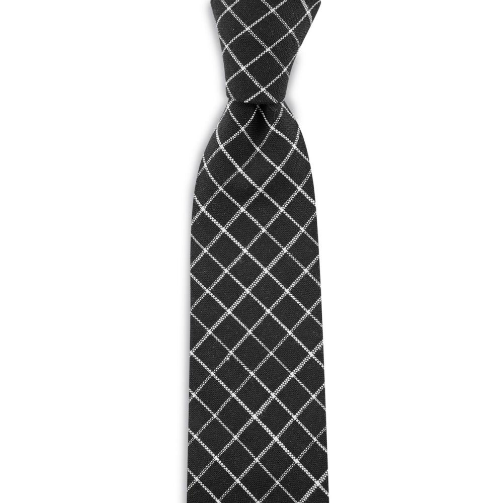 necktie The Grid - black - 1