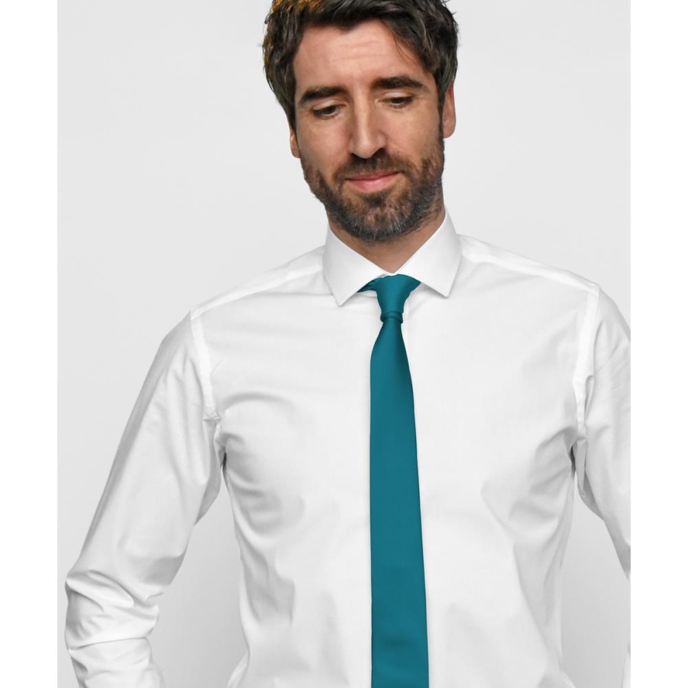 Necktie turquoise narrow - 2