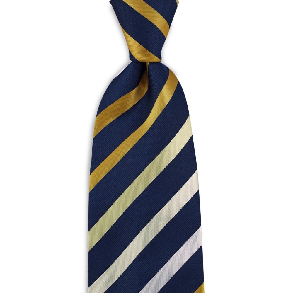 Necktie yellow / blue / white - 1