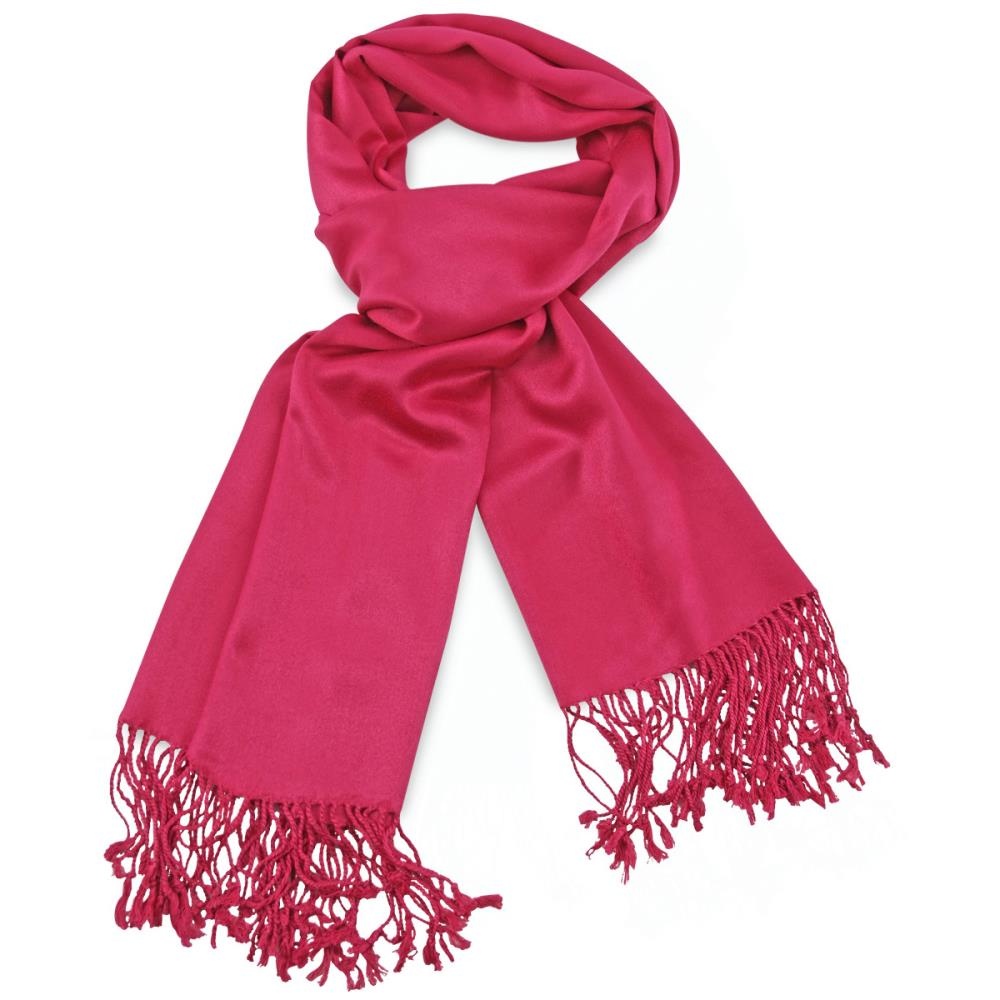 Pashmina fuchsia - 1