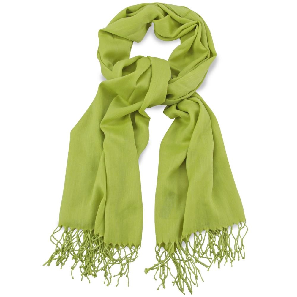 Pashmina lime green - 1
