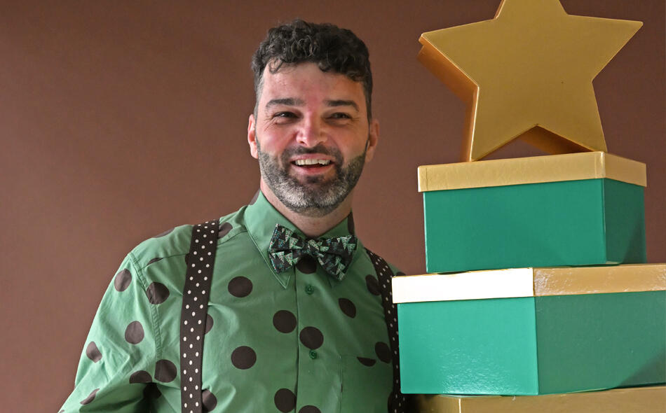 <p><i>'Ugly' Christmas accessories and good vibes&nbsp;</i></p>