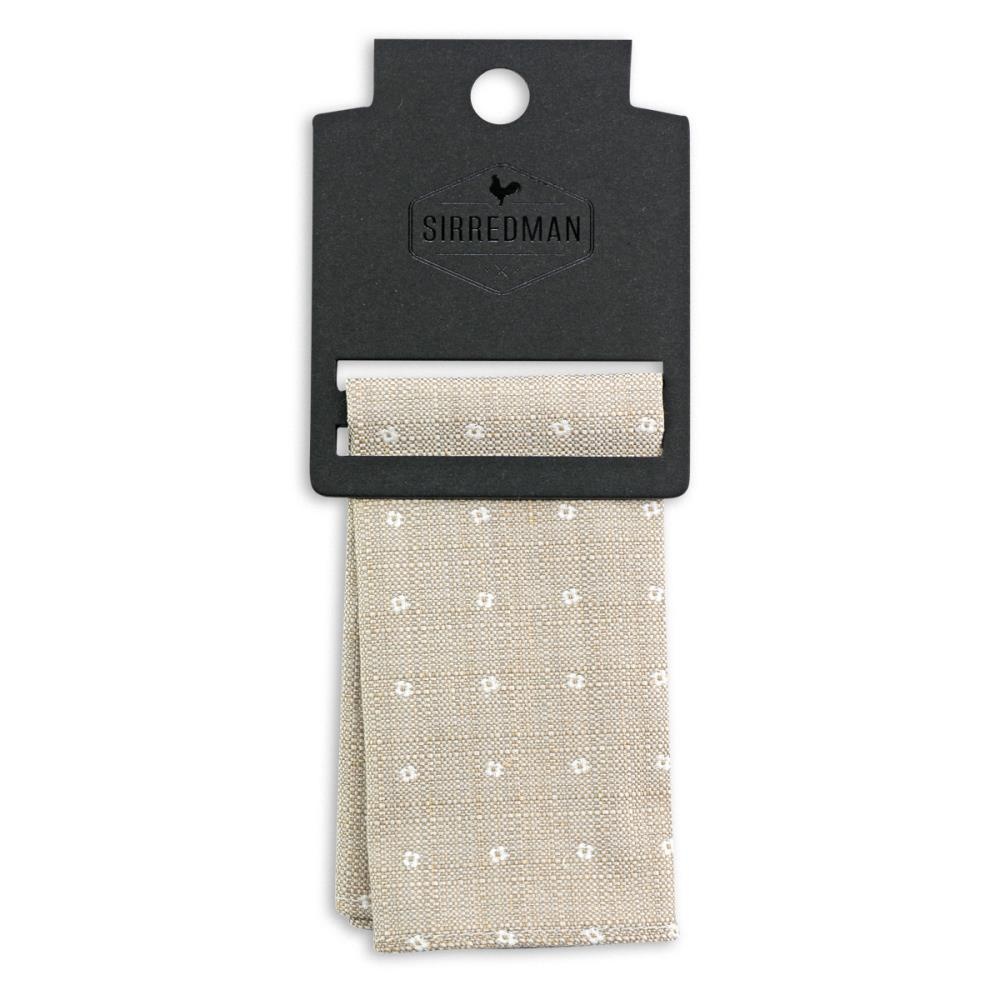 pocket square Bridal Blossom light taupe - 2