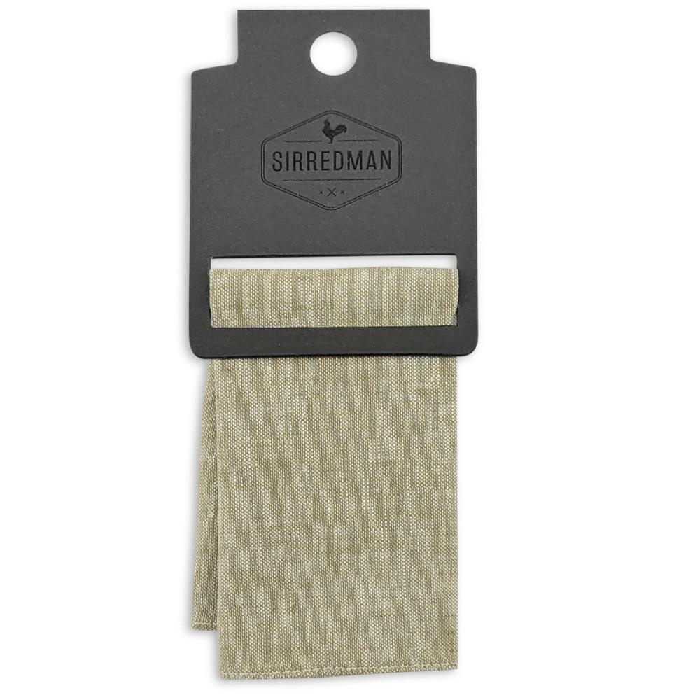 pocket square Charming Chambré Olive - 2