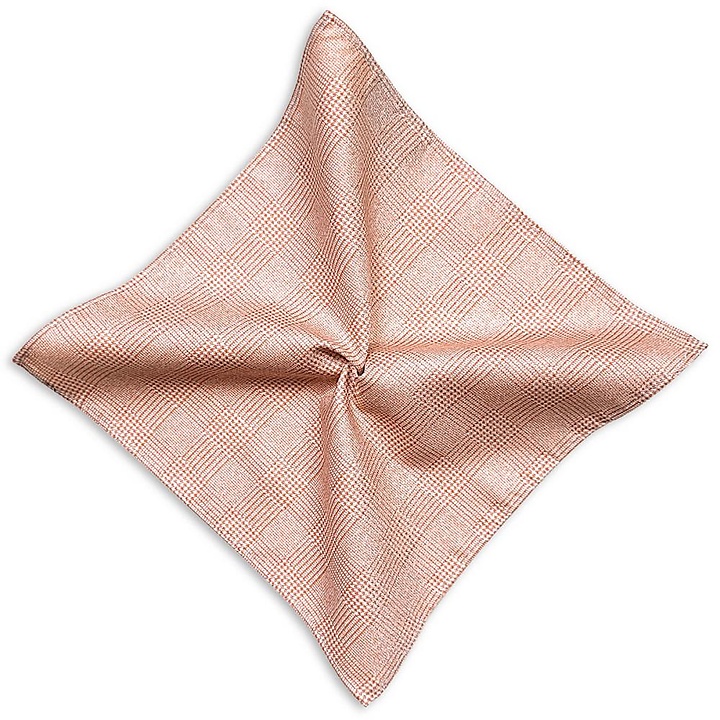 pocket square Charming Charles Terracotta