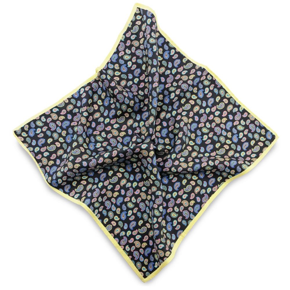 Pocket square Colorful Paisley - 1
