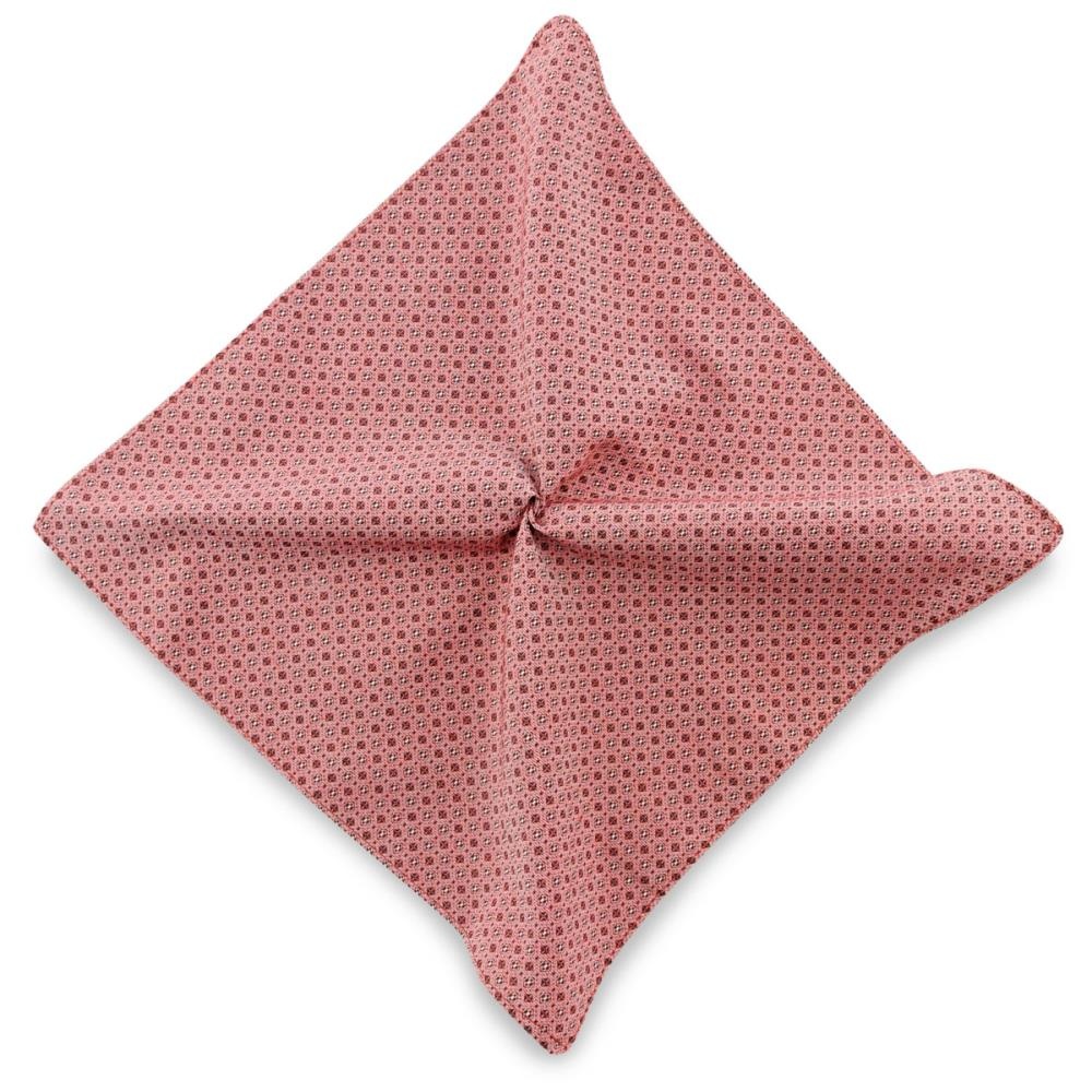 pocket square Cortese Classico rosa vintage - 1