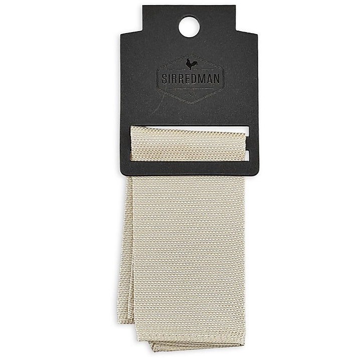 pocket square Endless Devotion Off-white