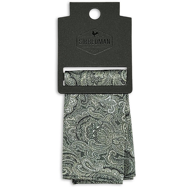 pocket square Eternal Paisley Green