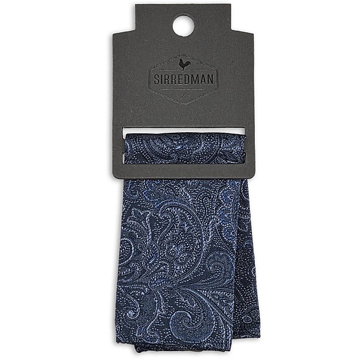 pocket square Eternal Paisley Navy