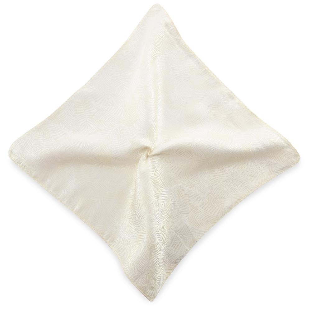 pocket square Festive Leaves off-white - 1