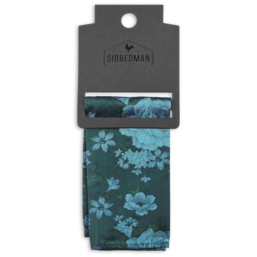 pocket square Fiore Emerald - 2