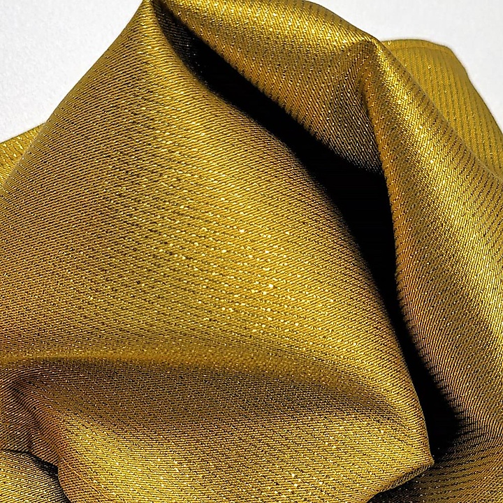 pocket square gold lurex