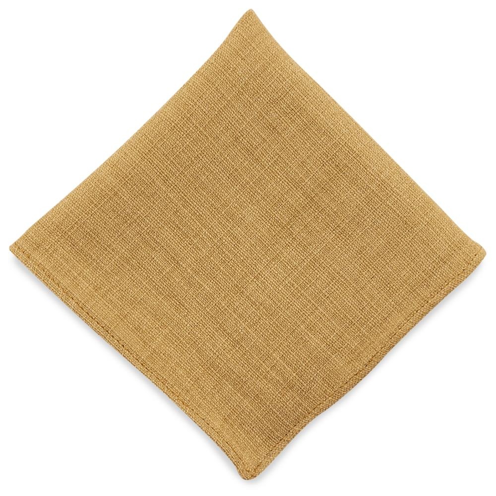 pocket square Jardin Chic Ochre - 2