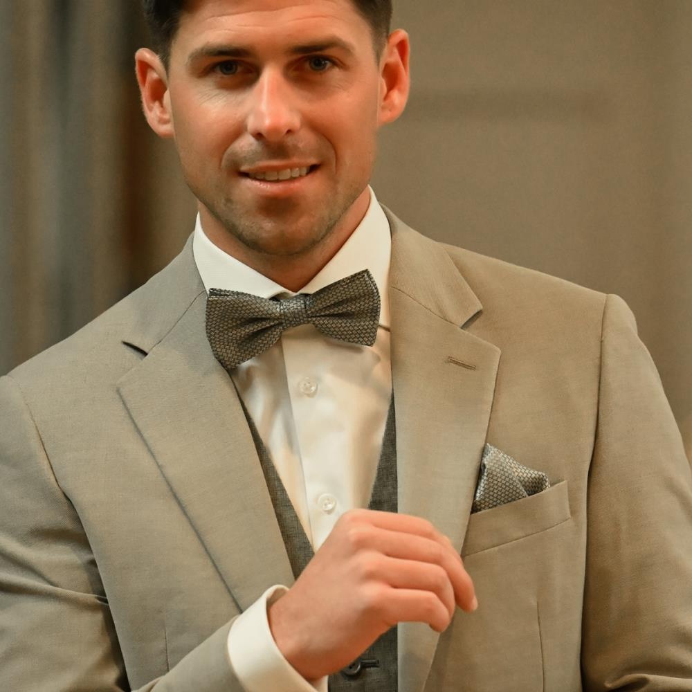 pocket square Majestic Mist Pistachio Green - 1