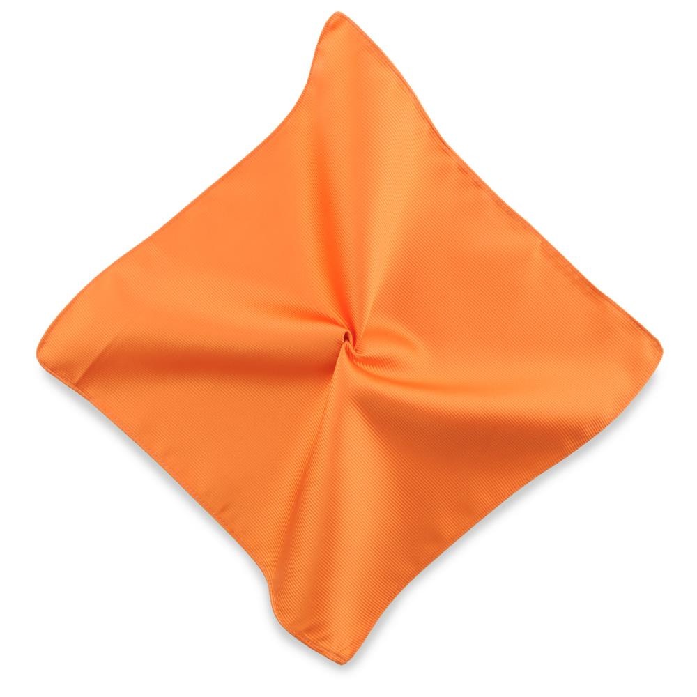 Pocket square orange repp - 1