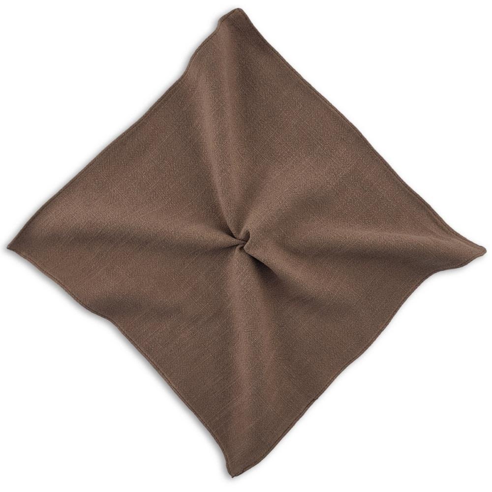 pocket square Pastel Promise Brown - 1