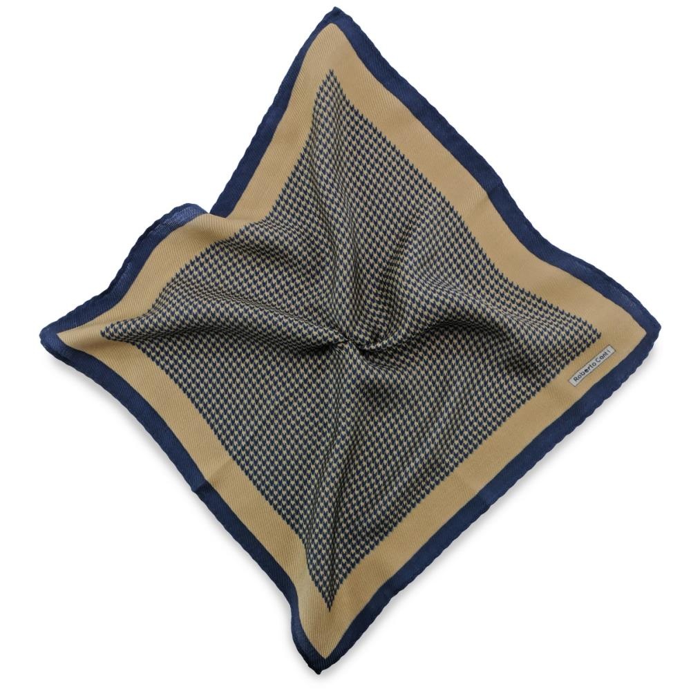 Pocket square Pied-de-Poule - 1